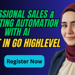 Professional Sales & Marketing Automation with AI: Expert in GoHighLevel (GHL)